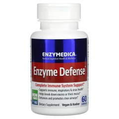 Enzymedica, Enzyme Defense, здоровье иммунной системы, 60 капсул