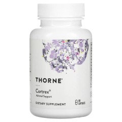 Thorne Research, Cortrex, здоровая работа надпочечников, 60 капсул