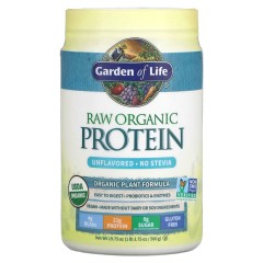 Garden of Life, Органический белок RAW, Протеин, растительная формула, без ароматизаторов, 560г