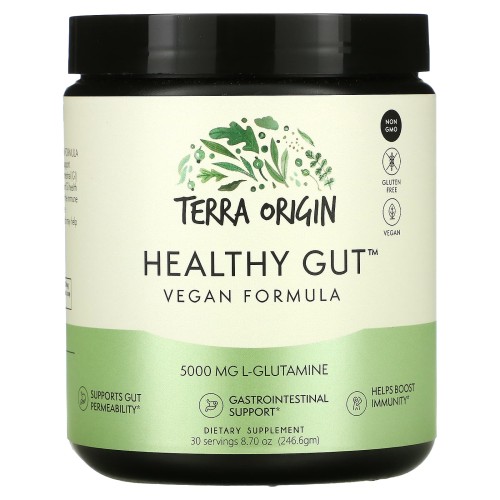 Terra Origin, Healthy Gut, веганская, добавка для нормализации функций желудочно-кишечного, 246,6 г