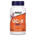NOW Foods, UC-II, добавка для здоровья суставов, неденатурированный коллаген типа II, 120 вег капсул