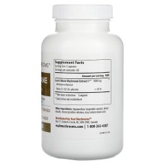 Real Mushrooms, Lion's Mane, Cognition, 120 капсул