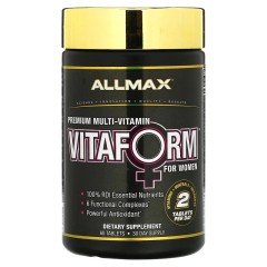 ALLMAX, Vitaform, мультивитамин премиального качества для женщин, 60 таблеток