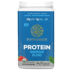 Sunwarrior, Warrior Blend Protein, органический растительный протеин, без добавок, 750 г