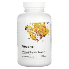 Thorne, Био-Гест (advanced digestive enzymes), 180 вегетарианских капсул