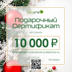 Подарочный сертификат на 10 000 рублей
