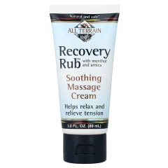 All Terrain, Recovery Rub, успокаивающий массажный крем, 89 мл (3 жидк. унции)