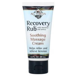 All Terrain, Recovery Rub, успокаивающий массажный крем, 89 мл (3 жидк. унции)