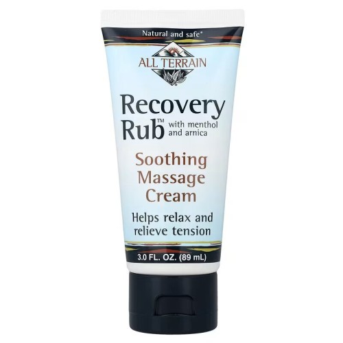 All Terrain, Recovery Rub, успокаивающий массажный крем, 89 мл (3 жидк. унции)