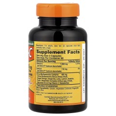 American Health, Ester-C с цитрусовыми биофлавоноидами, 500 мг, 120 капсул (60 порций)