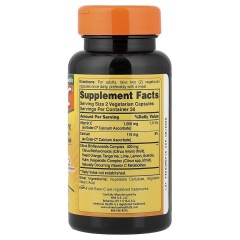 American Health, Ester-C с цитрусовыми биофлавоноидами, 500 мг, 60 вегетарианских капсул (30 порций)