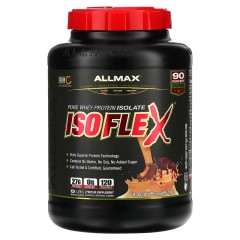 ALLMAX, Isoflex, чистый изолят сывороточного протеина, шоколад с арахисовой пастой, 2,27 кг (5 фунтов)