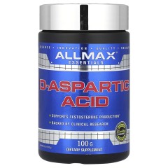 ALLMAX, D-аспарагиновая кислота, 100 г (32 порции)
