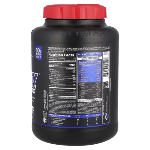 ALLMAX, Classic AllWhey, 100% Whey Protein, 100% сывороточный протеин, шоколад и арахисовая паста, 2,27 кг (5 фунтов)