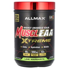 ALLMAX, MusclEAA Xtreme, маргарита из лайма, 523 г (30 порций)