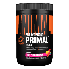 Animal, Порошок Primal ™ перед тренировкой, фруктовый пунш, 510 г