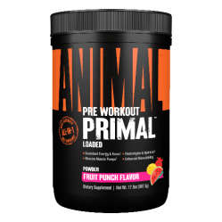 Animal, Порошок Primal ™ перед тренировкой, фруктовый пунш, 510 г