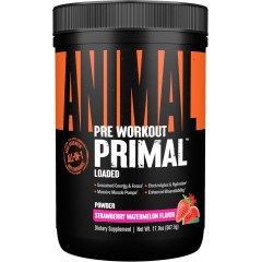 Animal, Pre Workout Primal ™, перед тренировкой, клубника и арбуз, 512 г
