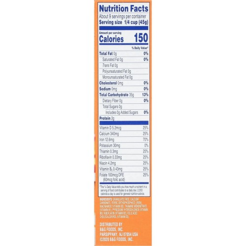 A Tradition Since 1893, Cream of Rice, Рисовая каша без глютена, 2,5 минуты, кошерная, с длительным сроком хранения, 400 г