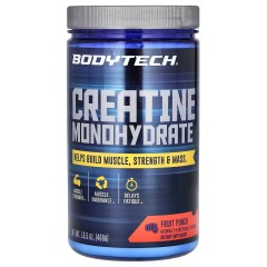 BodyTech, Моногидрат креатина, фруктовый пунш, 468 г (16,5 унции)