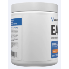 BuckedUp Essentials EAA amino acids , незаменимые аминокислоты (Персик) 348г (30 порций)