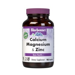 Bluebonnet Nutrition, Кальций, магний и цинк, 90 капсул (30 порций)
