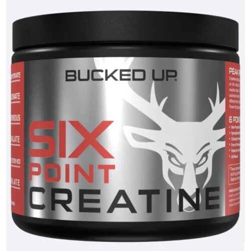 BUCKED UP, Six Point, PREMIUM Креатин 6-ти компонентный, 173 г (30 порций)