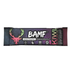 BUCKED UP, BAMF Stick Packs, PREMIUM ноотропный предтренировочный комплекс, вкус Клубника и киви, 12.3 г (1 порция)