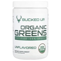 BUCKED UP, PREMIUM Органическая зелень, без вкусовых добавок, 270 г (30 порций) 