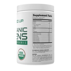 BUCKED UP, PREMIUM Органическая зелень, вкус Ягодное ассорти, 316,8 г (30 порций)