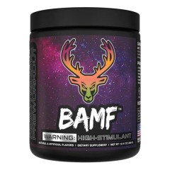 BUCKED UP, BAMF, PREMIUM ноотропный предтренировочный комплекс, вкус POG (Маракуйя/Апельсин/Гуава), 366 г (30 порций)