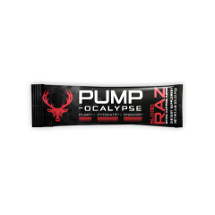 BUCKED UP, PUMP-OCALYPSE, Stick Packs, пампинговый комплекс вкус Blood Raz (Красная малина), 12.2 г (1 порция)