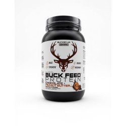 BUCKED UP, Buck Feed All Natural Protein, протеин, вкус Chocolate Peanut Butter (Шоколадно-арахисовое масло), 1,053 г (30 порций)
