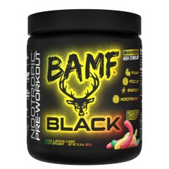 BUCKED UP, BAMF BLACK, PREMIUM, ноотропный предтренировочный комплекс, вкус Candy Shop (кислые мармеладки), 381 г (30 порций)