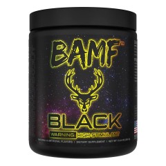 BUCKED UP, BAMF BLACK, PREMIUM, ноотропный предтренировочный комплекс, вкус Candy Shop (кислые мармеладки), 381 г (30 порций)