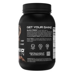 BUCKED UP, Buck Feed Original, PREMIUM протеин, вкус Шоколад, 1030 г (30 порций)