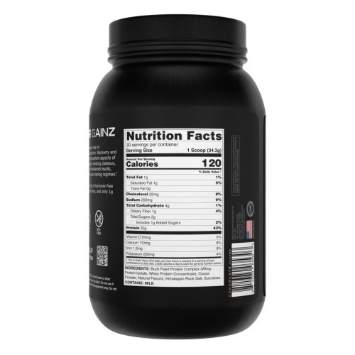 BUCKED UP, Buck Feed Original, PREMIUM протеин, вкус Шоколад, 1030 г (30 порций)