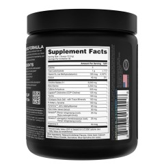 BUCKED UP, BAMF, PREMIUM ноотропный предтренировочный комплекс, вкус Blue Raz Berry Beret (Голубая малина и лимон), 387 г (30 порций)