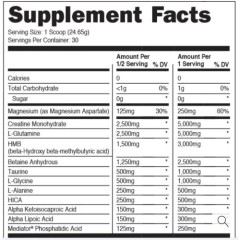 BUCKED UP, ALL BULK NO BLOAT, Добавка для наращивания мышечной массы, вкус Swole Whip (Крем с ананасом, манго и ванилью) 708 г (30 порций)