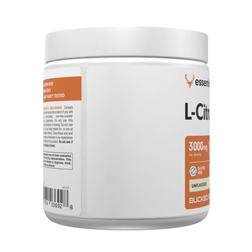 BUCKED UP, Essentials, L-цитруллин, 300 г (100 порций)