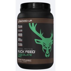 BUCKED UP, Buck Feed Original, PREMIUM протеин, вкус Chocolate mint (Мятный шоколад), 975 г (30 порций) 