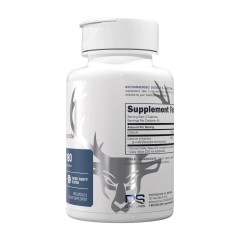 BUCKED UP, HMB, бета-гидрокси-бета-метилбутират, 1500 мг, 180 капсул, 60 порций