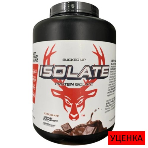 BUCKED UP, PREMIUM Buck Isolate Protein, вкус Шоколад, 2.25 кг (67 порций)
