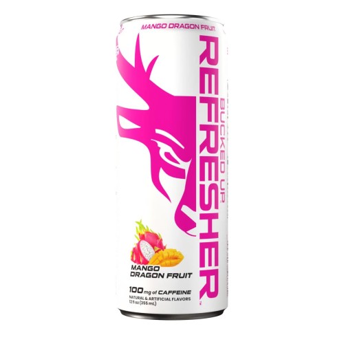 Bucked Up, Refresher, Освежающий энергетический напиток, вкус Манго и питахайя, 355 мл (12 унций)