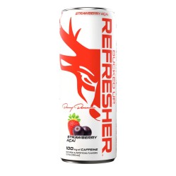 Bucked Up, Refresher, Освежающий энергетический напиток, вкус Клубника и ягоды асаи, 355 мл (12 унций)