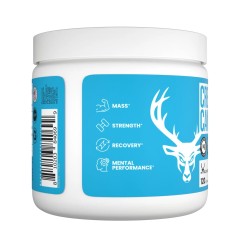 BUCKED UP, Creatine Candy, жевательный моногидрат креатина, со вкусом Blue Raz (Голубая малина), 120 таблеток