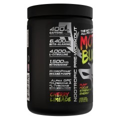 BUCKED UP, Mother Bucker PREMIUM Pre-Workout, усиленный предтренировочный комплекс, вкус Cherry Limeade (Вишневый лаймад), 390 г (20 порций)