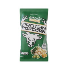 BUCKED UP, Protein Popcorn, протеиновый попкорн, вкус  Jalapeño Cheddar (Чеддер с халапеньо), 1 упаковка (60 г)