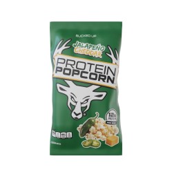 BUCKED UP, Protein Popcorn, протеиновый попкорн, вкус  Jalapeño Cheddar (Чеддер с халапеньо), 1 упаковка (60 г)