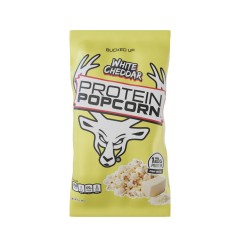 BUCKED UP, Protein Popcorn, протеиновый попкорн, вкус White Cheddar (Белый чеддер), 1 упаковка (60 г)